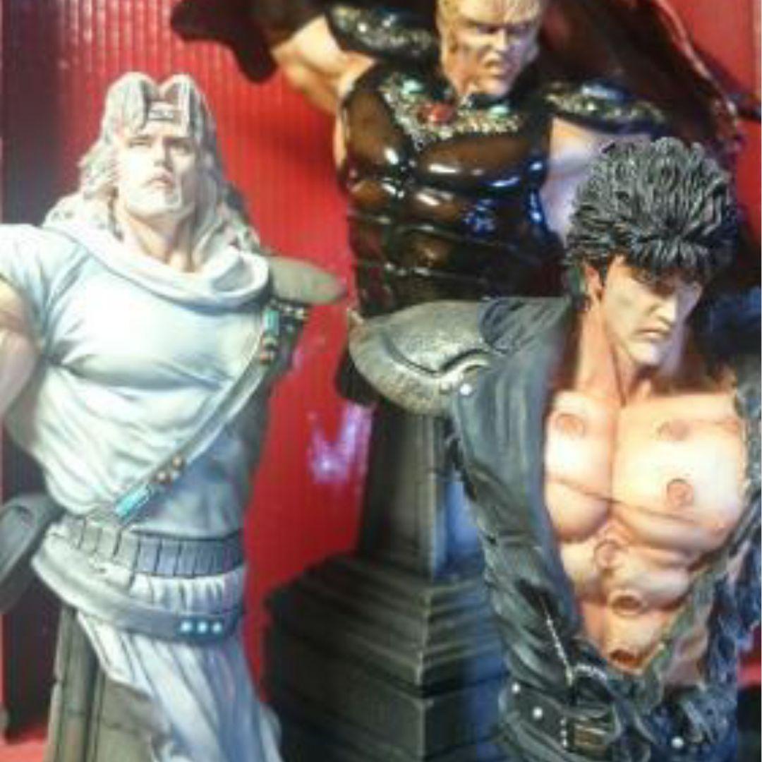 北斗の拳 胸像コレクション 北斗四兄弟 【セカンドバージョン】海洋堂