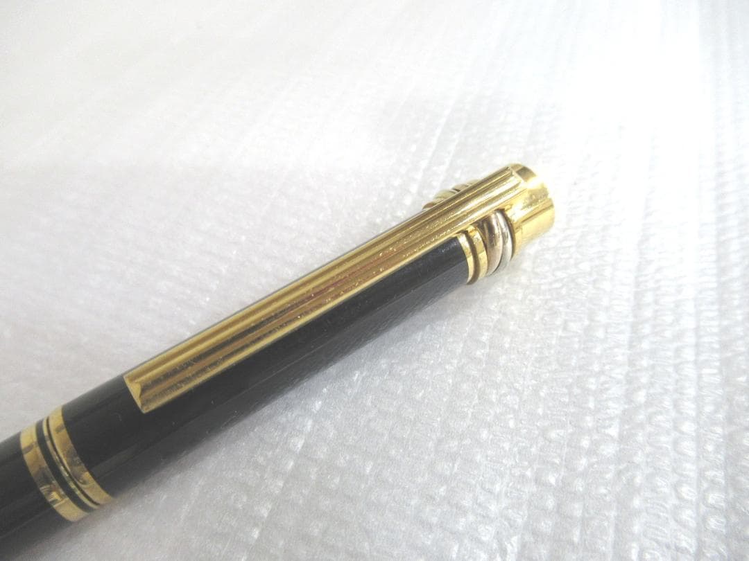 Cartier カルティエ トリニティ 万年筆 ブラック×ゴールド ヴィンテージ
