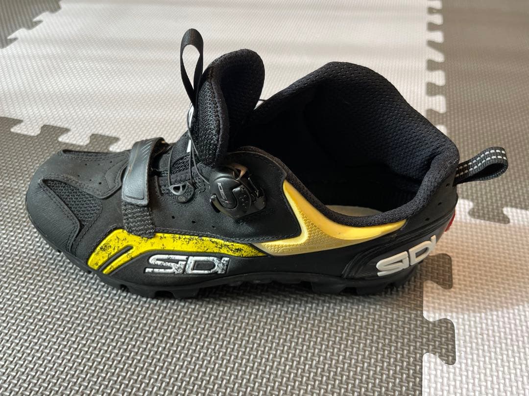 SIDI ビンディングシューズ　自転車用シューズ ブラック/イエロー