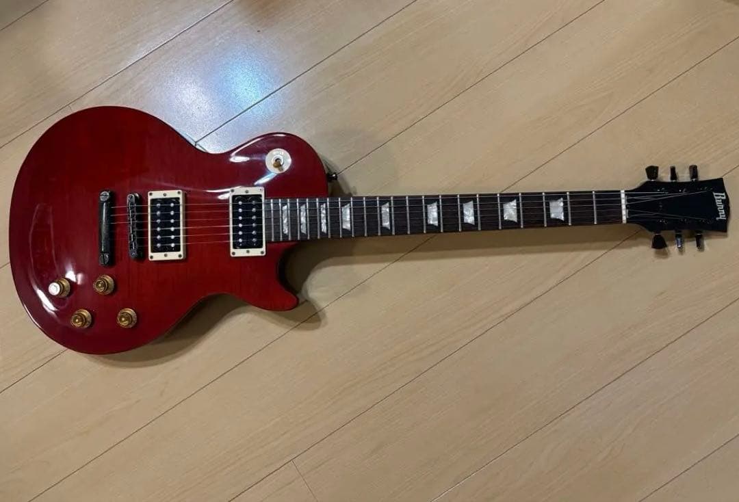 90's BURNY LG-75JP 日本製レスポール　アップグレード品