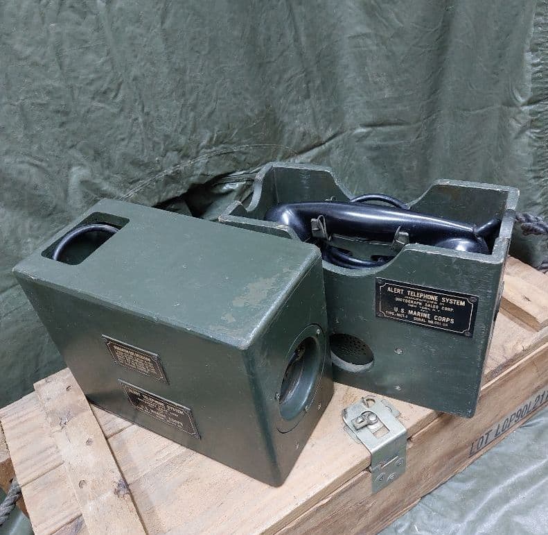 ベトナム戦争 USMC野戦電話 ジェネレータ