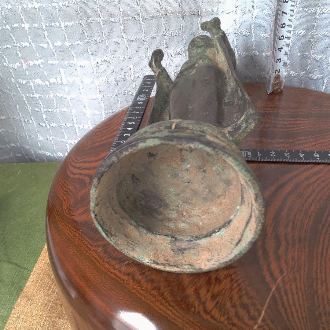 青銅製 立像仏 約30cm 古代？