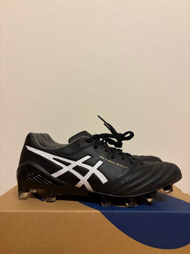 asics X-FLY 25.5cm サッカーシューズ ブラック