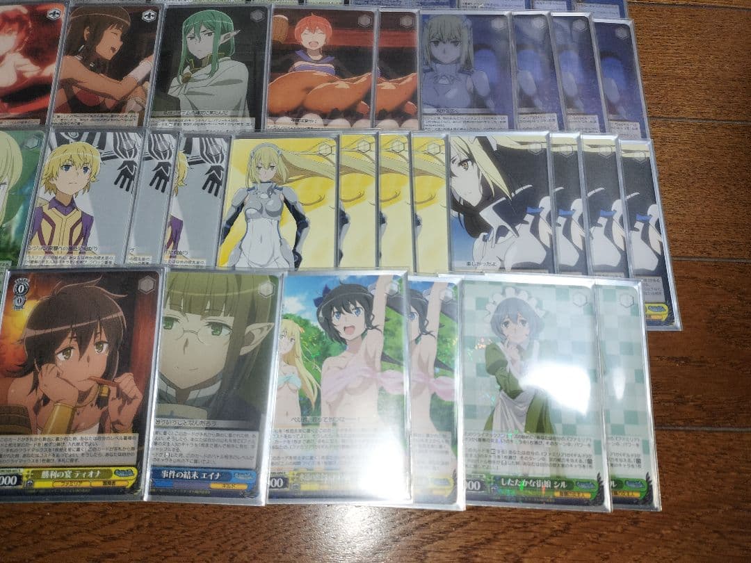 ダンまち デッキ ヴァイスシュヴァルツ アイズ ダンジョン出会いを求めるのは