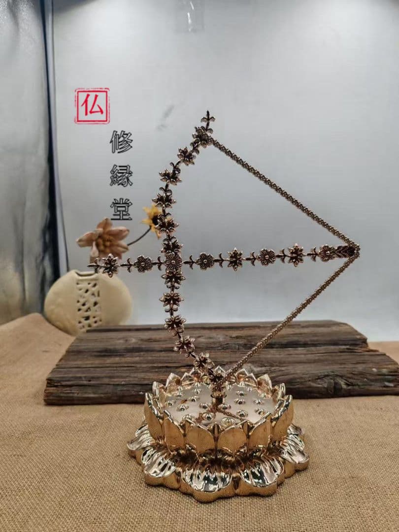 【修縁堂】明仏母弓を作ります 密教法具古美術品 金剛降魔法器仏具