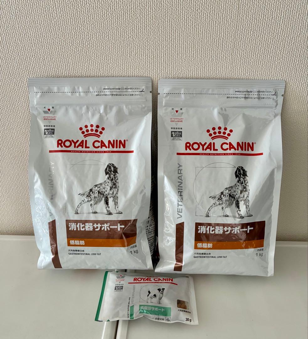 27.4 CANIN 消化器サポート低脂肪1kg×2袋、サンプル30g