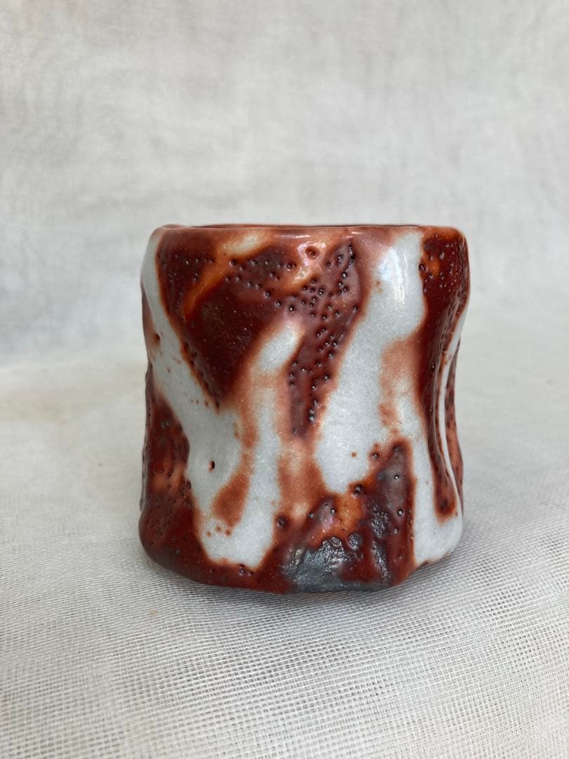 美濃焼／小林武春湯呑／湯65