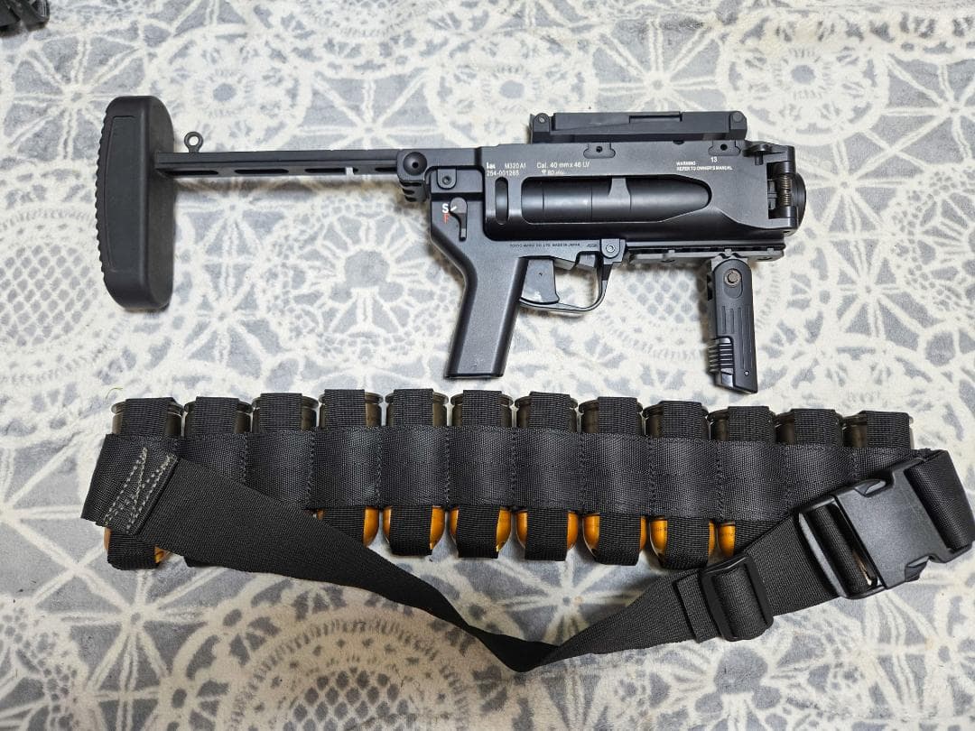 東京マルイ製ガスグレネードランチャー　M320A1　カート12発付