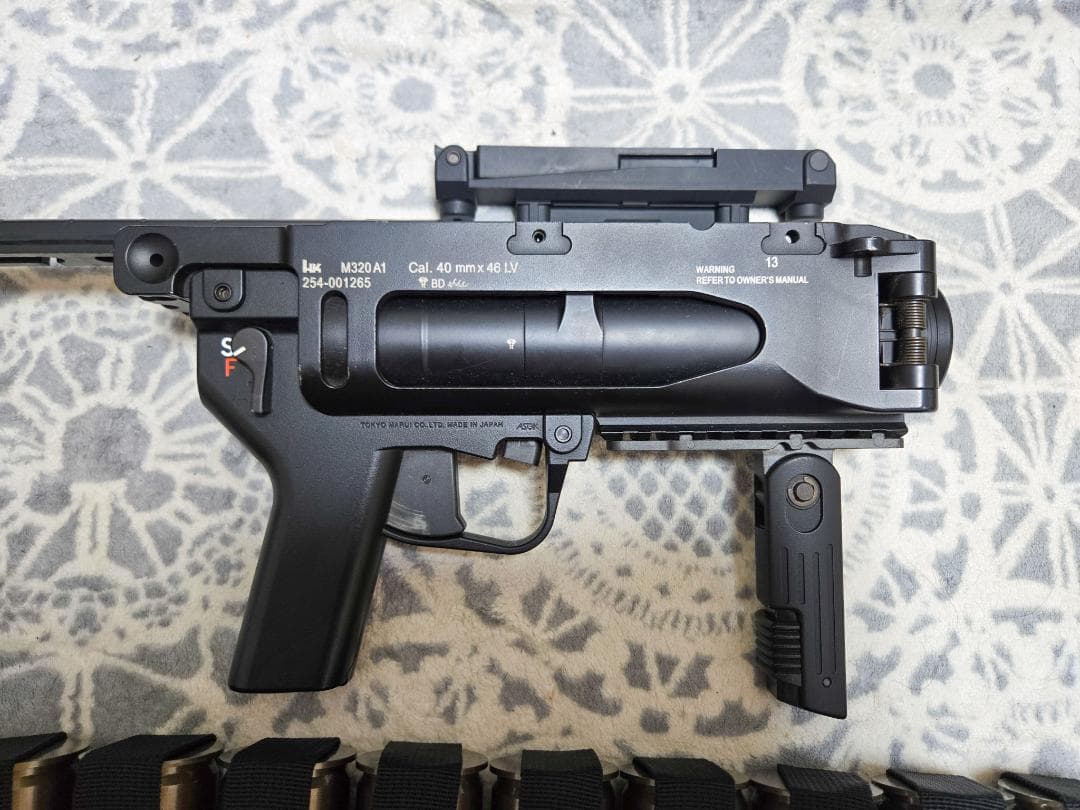 東京マルイ製ガスグレネードランチャー　M320A1　カート12発付