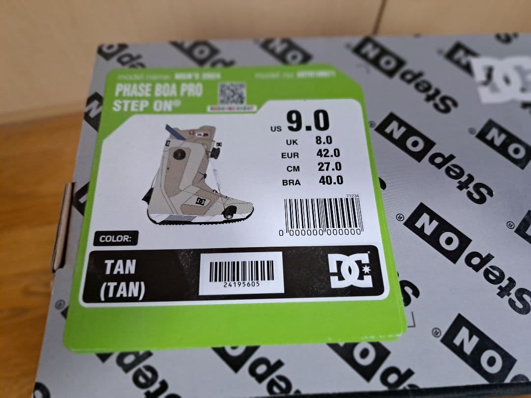 リ*ウ様 DC PHASE BOA PRO STEP ON ブーツ 9.0 TA