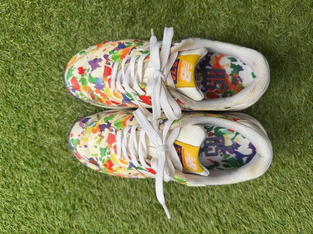 New Balance 574カラフルゴルフシューズ　レディース