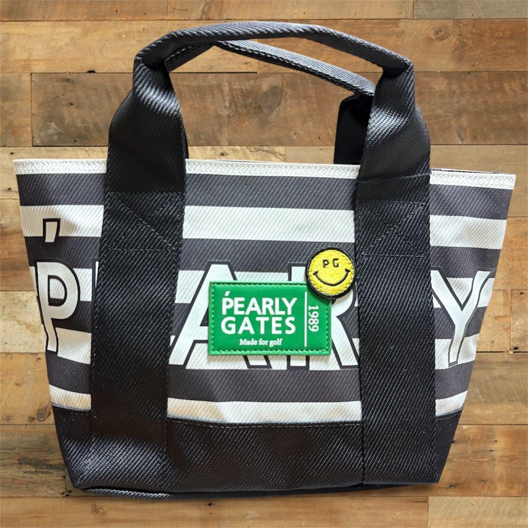PEARLY GATES パーリーゲイツ　ストライプ ゴルフバッグ FR
