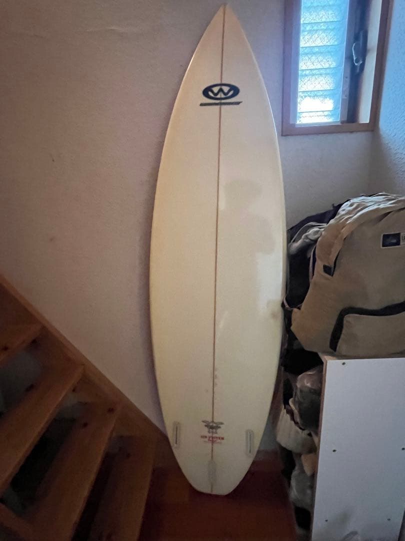 t*g様 ホワイトサーフボード 6'2\" ウォームカレントいしはらシエープ