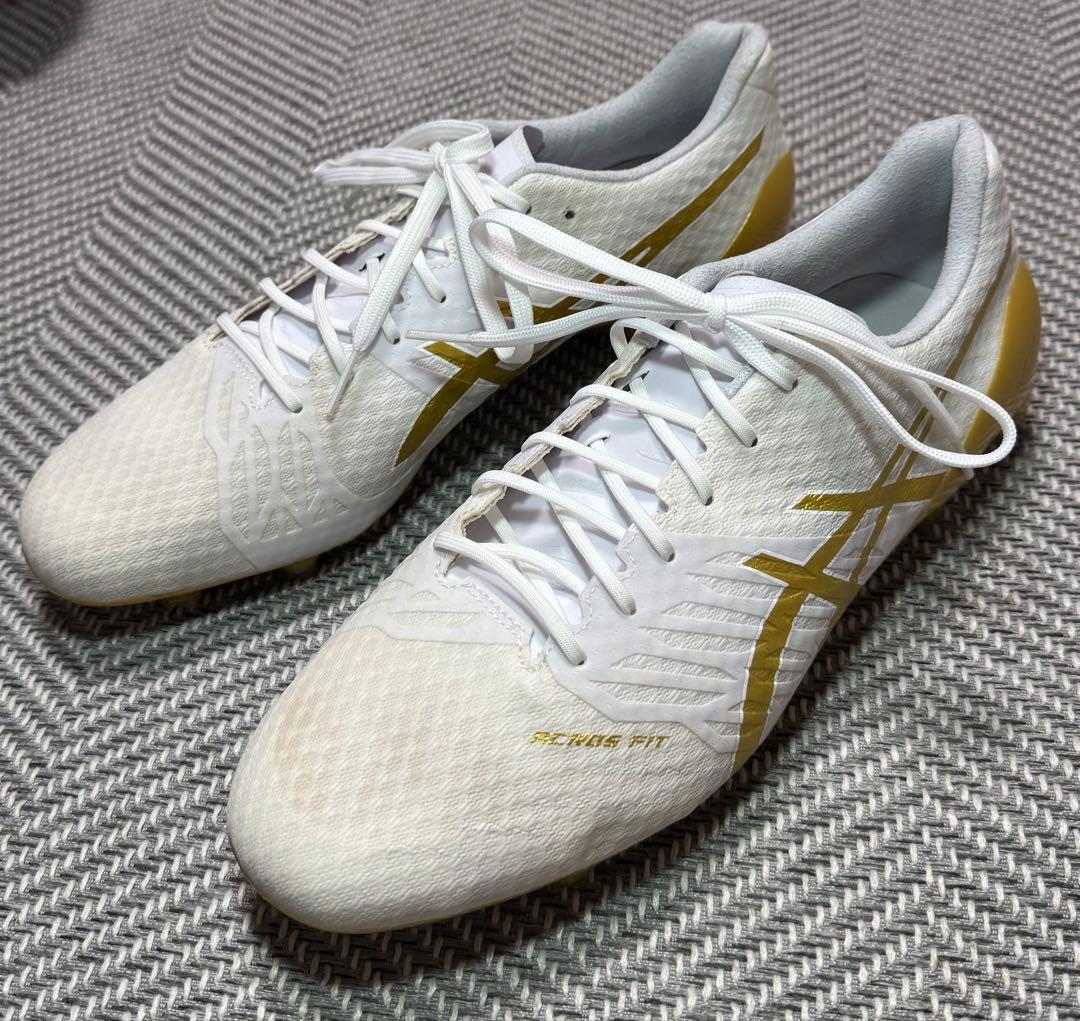 B新品 27cm アシックス DS LITE アクロス 2 サッカースパイク
