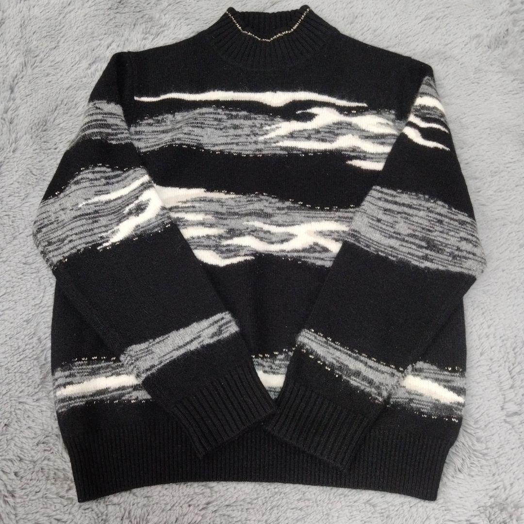 ADABAT♡カシミヤ100♡ニット/セーター♡L　ゴルフ スポーツ