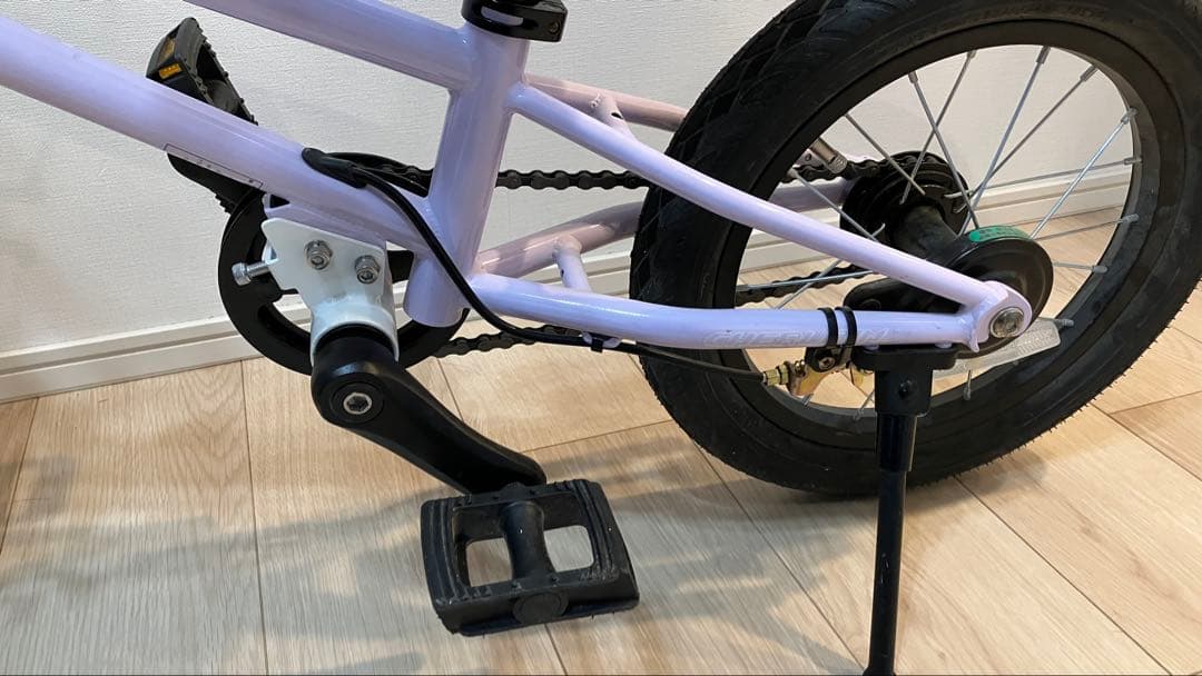 へんしんバイク C14 パープル 美品 ★ 室内保管 ★ 工具・説明書付