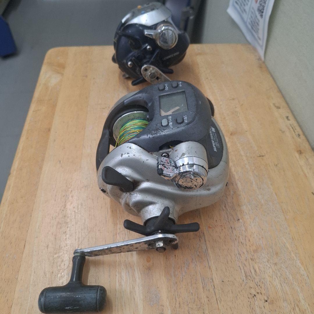 ダイワの電動リールジャンク品2台