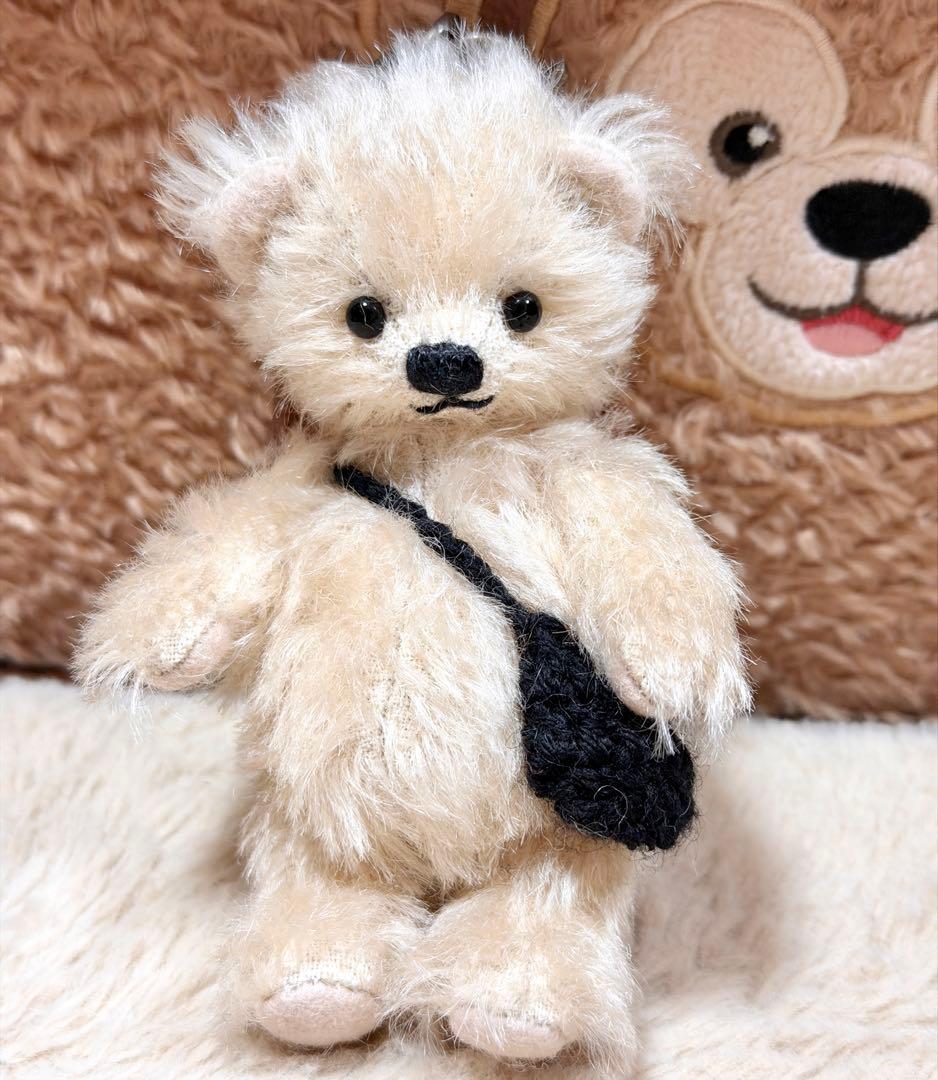 作家様 テディベア バッグチャーム キーホルダー