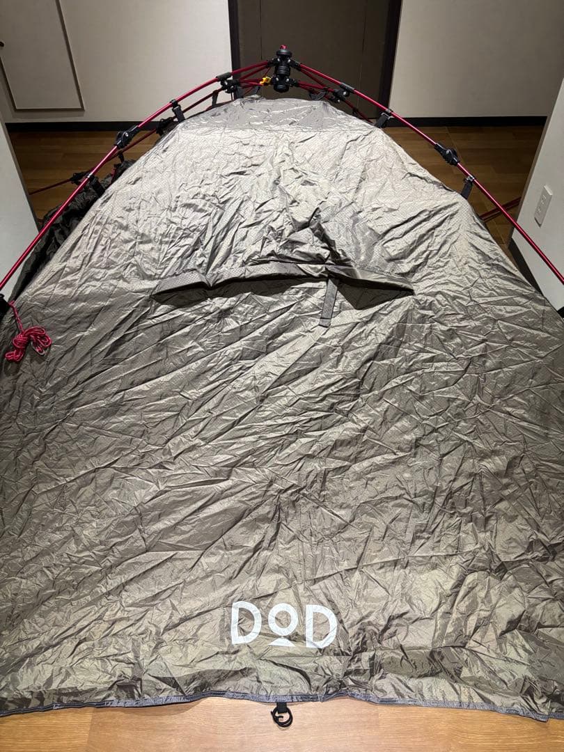 DOD ライダーズタンデムテント T3-485エコメルカリ便の許可お願いします