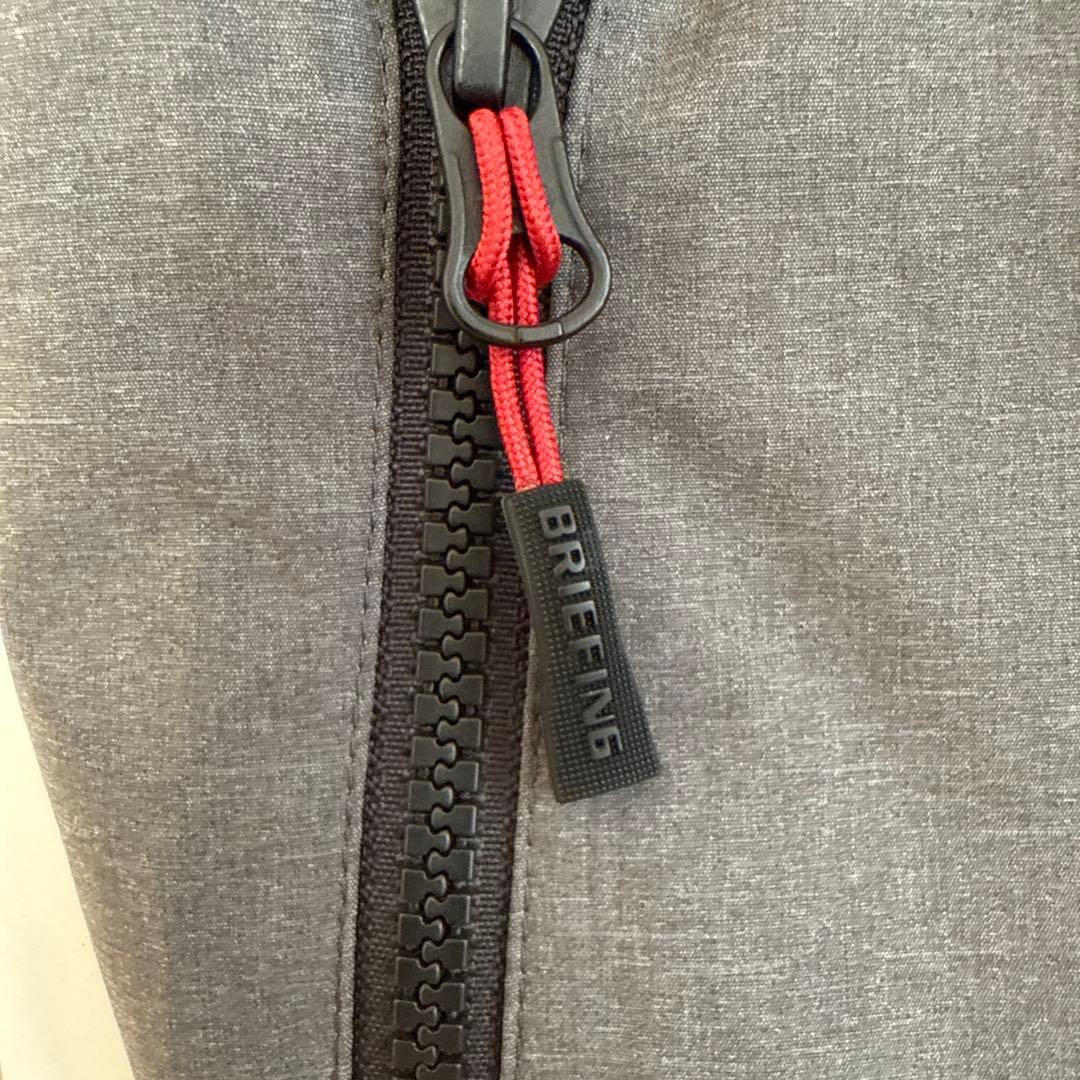 【値下げ】BRIEFING グレー ベスト フルジップ サイズM