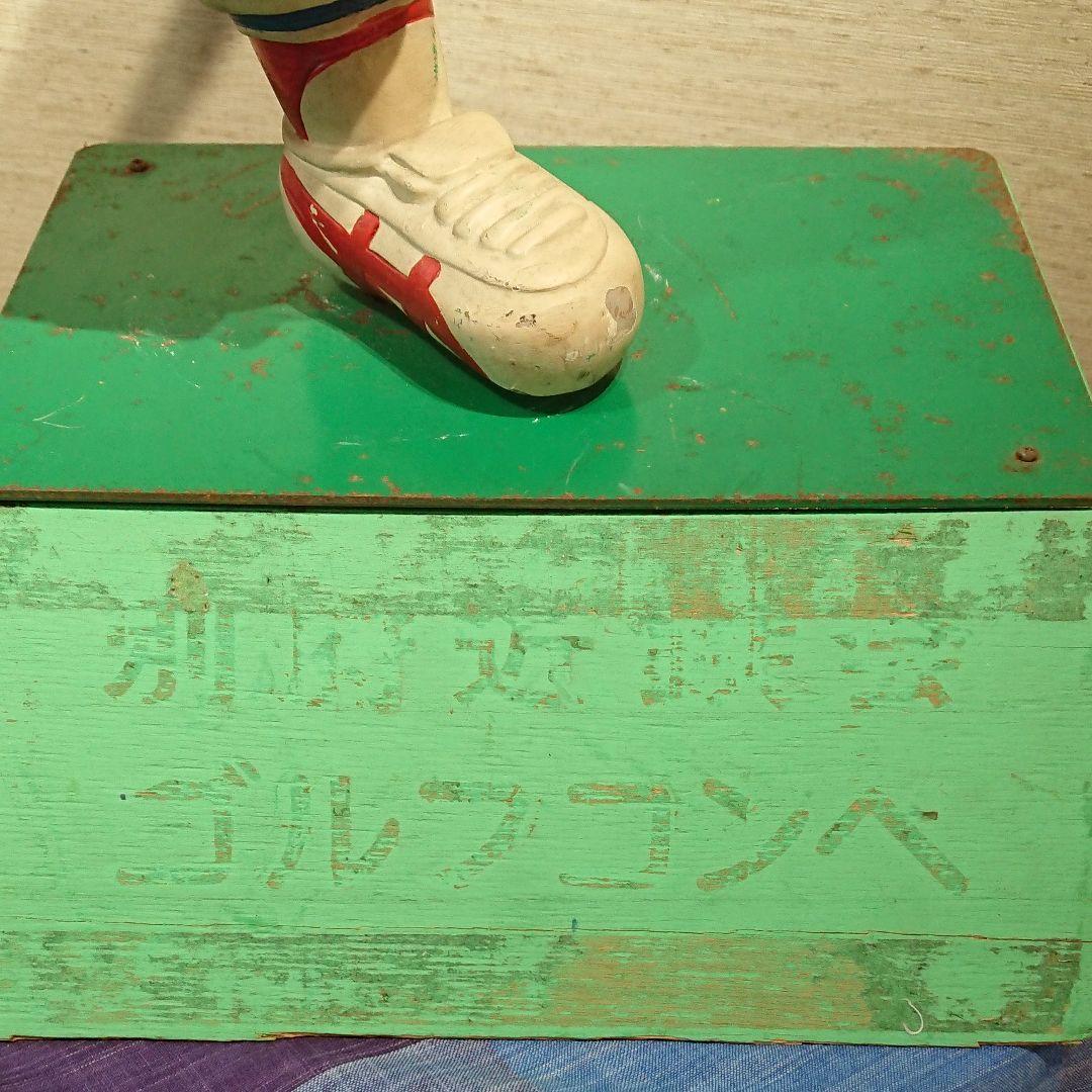 バッファロー人形 近鉄バッファローズ 昭和レトロ ソフビ人形 古いおもちゃ