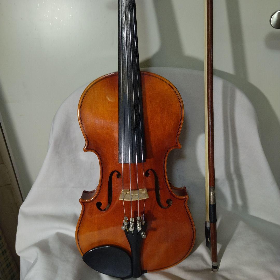 ♥8才前後の子供用♥スズキバイオリン1/2 品番200♥メンテ済♥弓ケ―ス松脂付