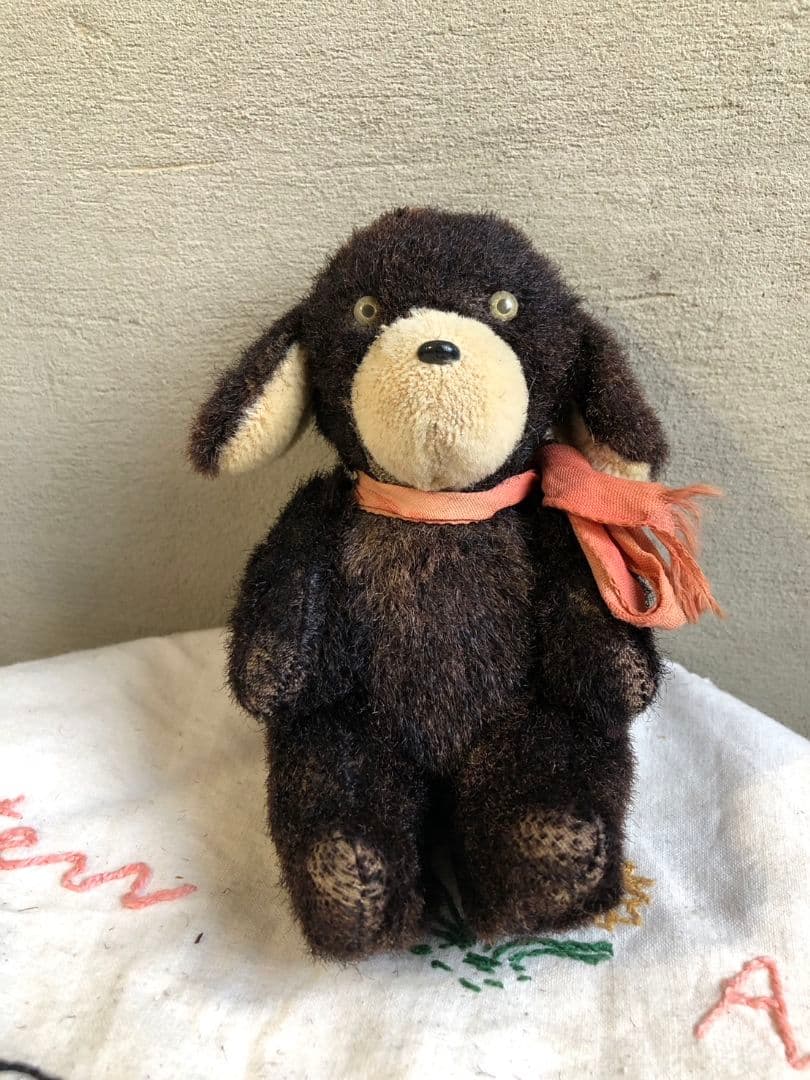 アンティーク ドイツ製 スタンディングわんこ テディ