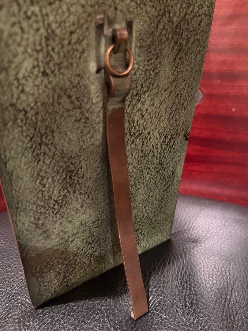 フランスアンティーク　ブロンズ　マリア像