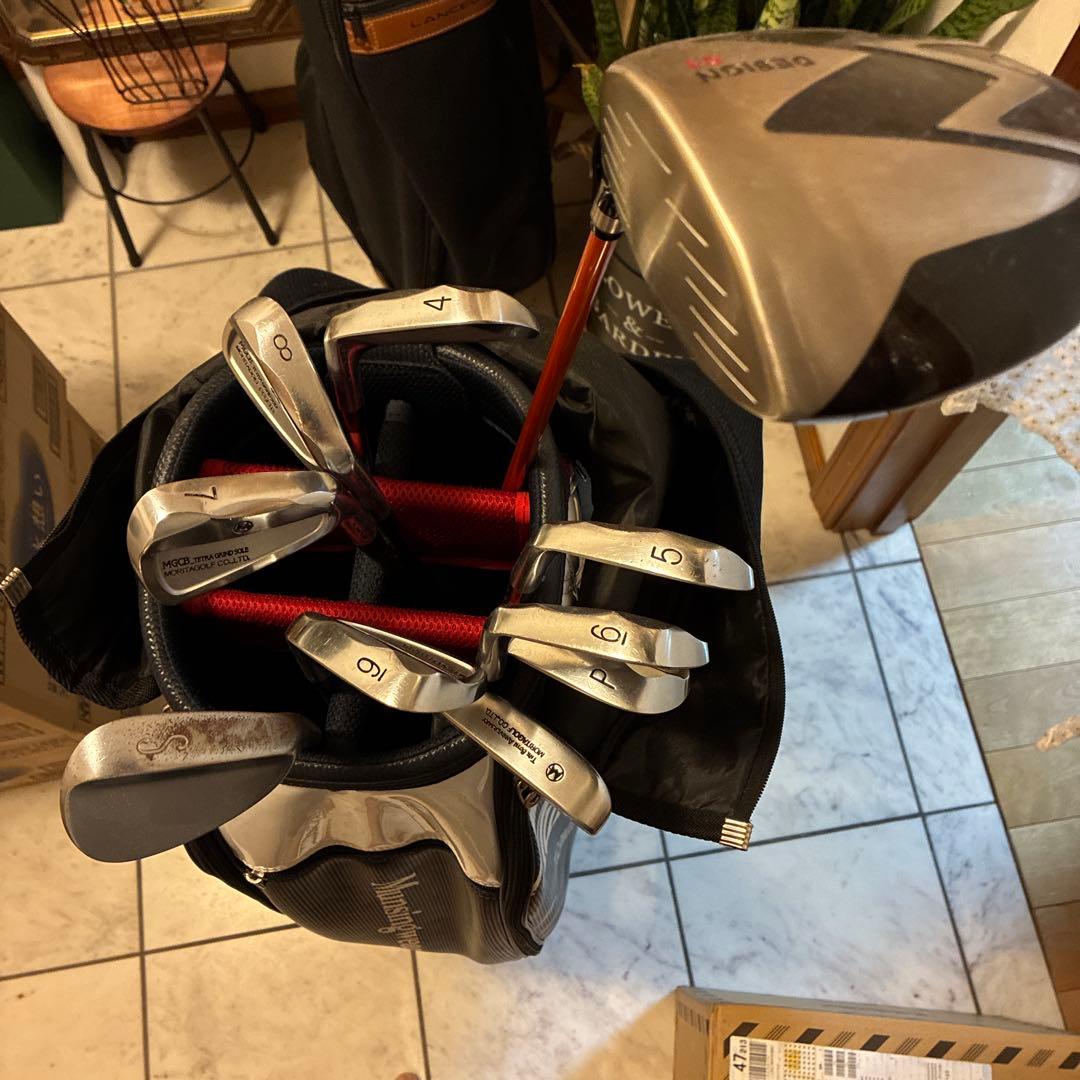 森田ゴルフセットおまけMunsingwearキャディーバッグ