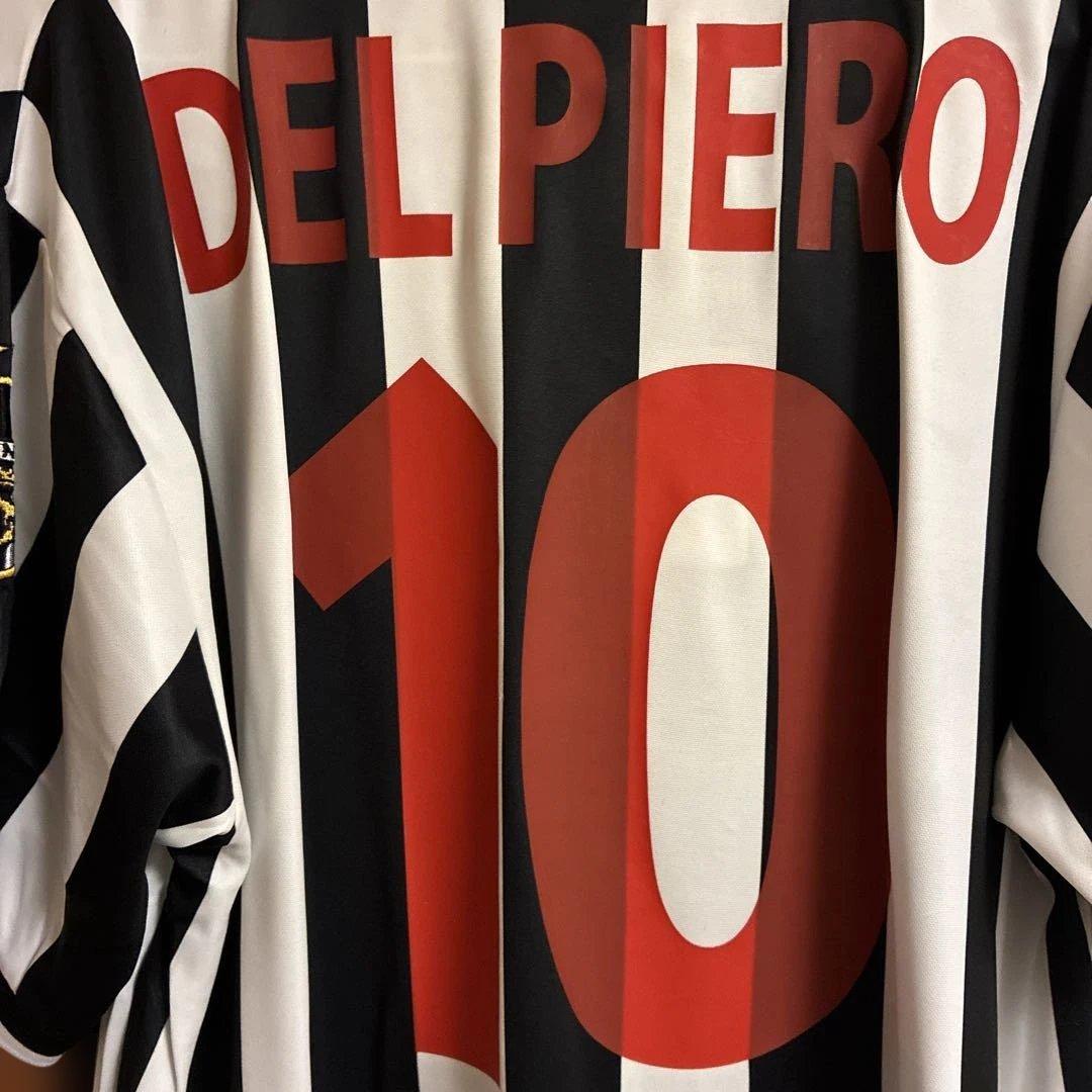 (新品・タグ付き) デルピエロ ユベントス 98/99 ホーム半袖ユニフォーム