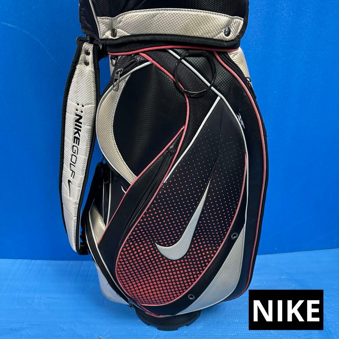 NIKE GOLF キャディバッグ 黒/白