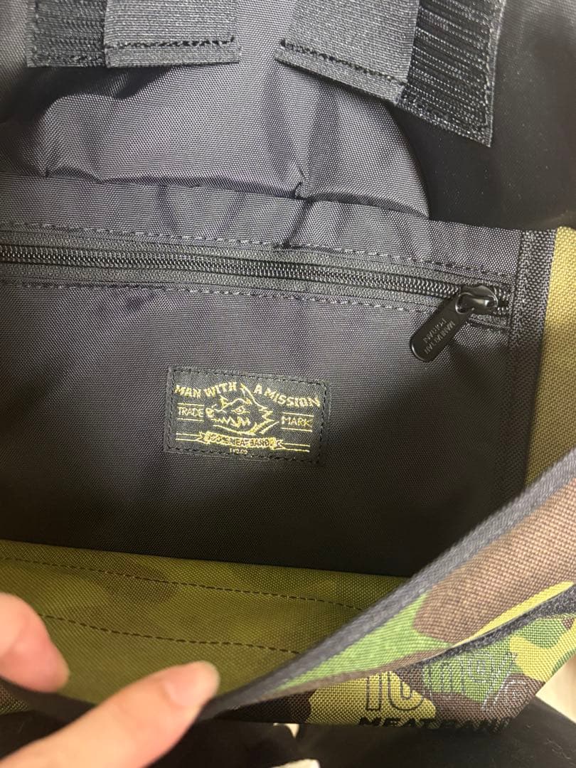 マンウィズ×Manhattan Portage ショルダーバッグ