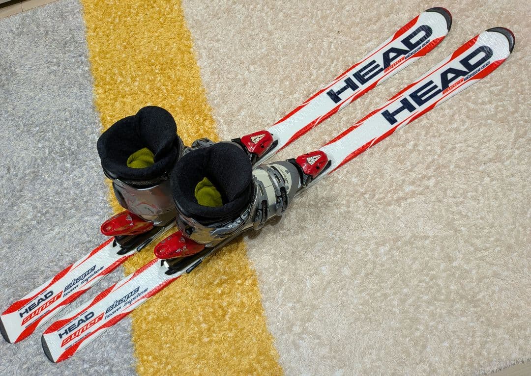 HEAD スキービンディングセット 137cm ジュニア 中〜高学年