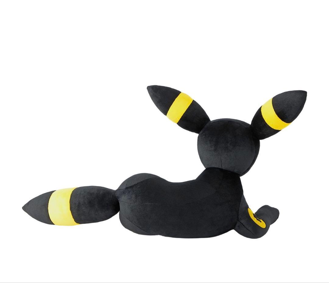 ポケモンセンター　ぬいぐるみ 等身大　ブラッキー 寝そべり　ポケットモンスター