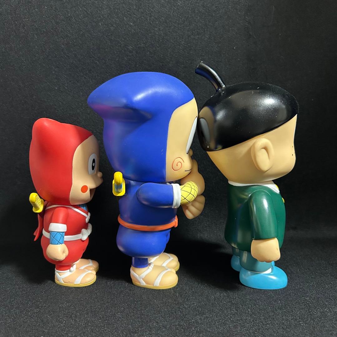 忍者ハットリくん ケムマキくん シンゾウくん ソフビ 藤子不二雄 RUNA