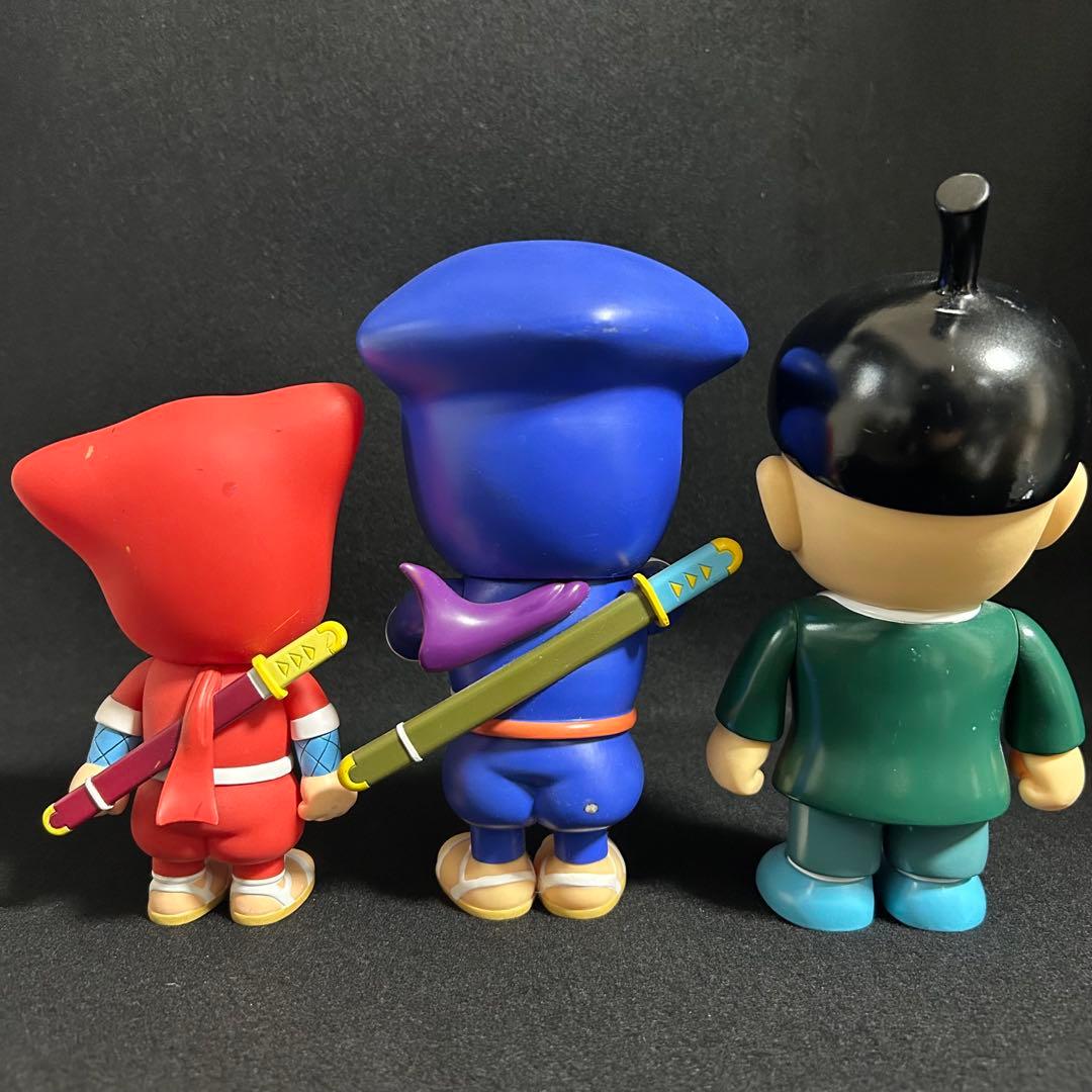 忍者ハットリくん ケムマキくん シンゾウくん ソフビ 藤子不二雄 RUNA