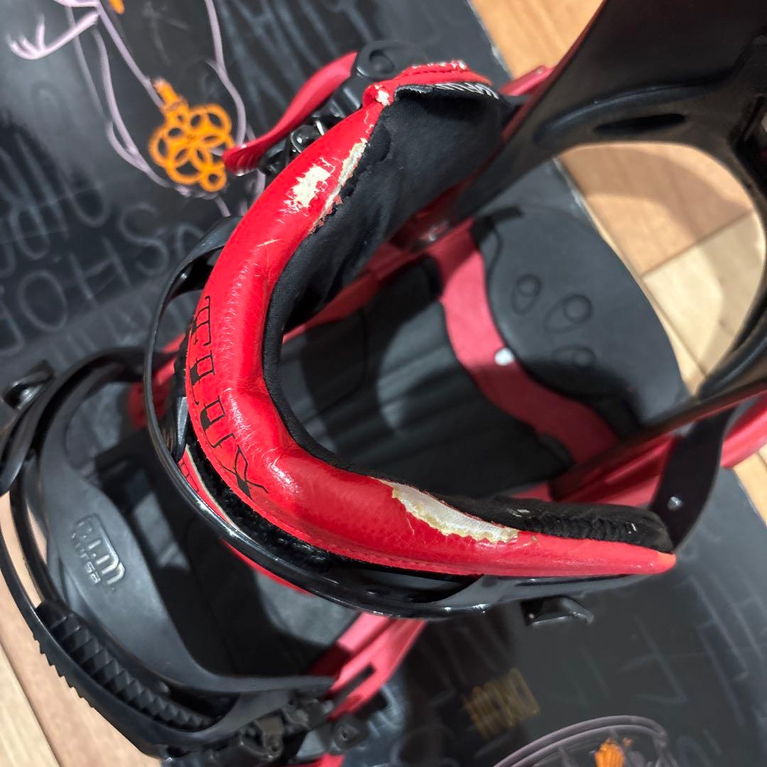 ROSSIGNOL CIRCUIT スノーボードセット 155 FLUXバイン付