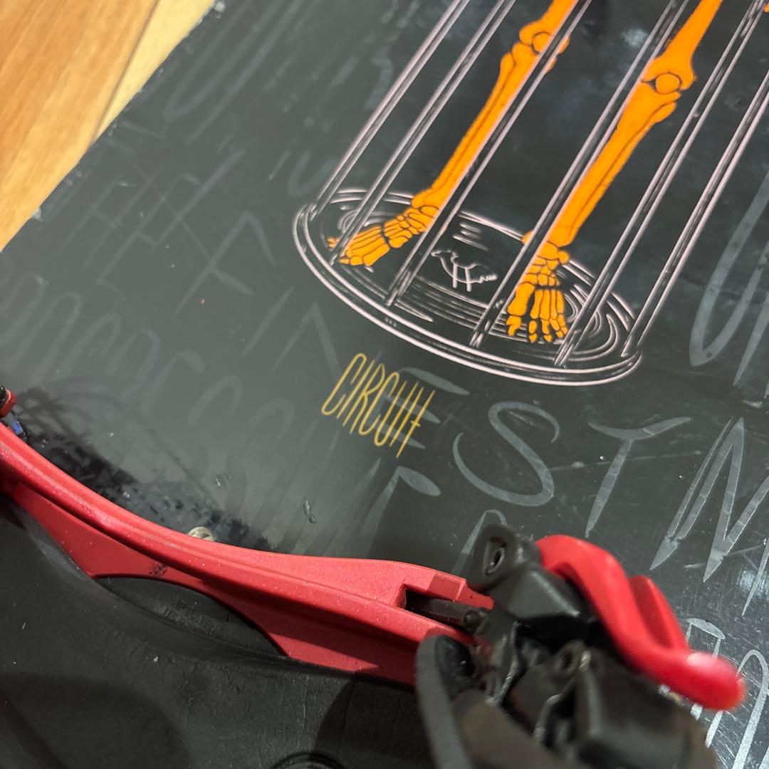 ROSSIGNOL CIRCUIT スノーボードセット 155 FLUXバイン付