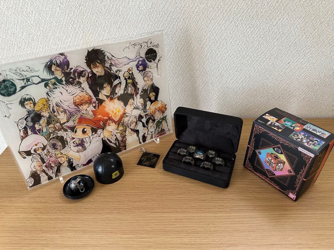 v*i様 プレバン限定 家庭教師ヒットマンREBORN ボンゴレリング コンプセ