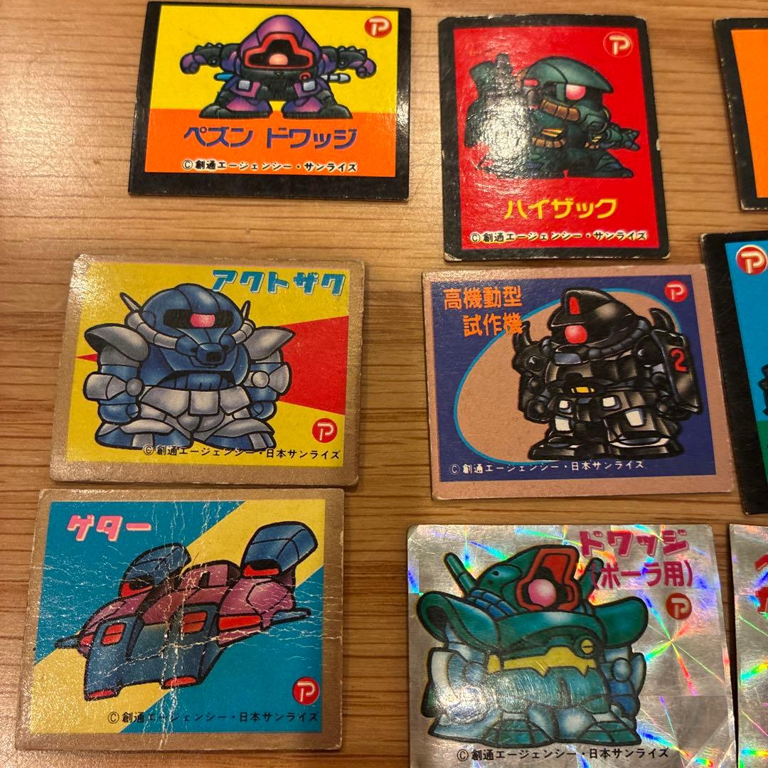 昔のガンダム　マグネット19枚セット