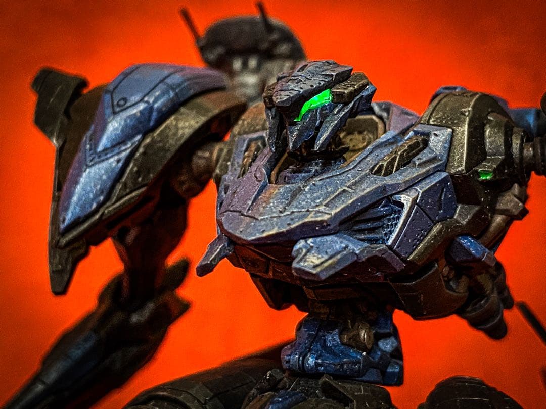 完成品　スティールヘイズ　30MM プラモデル　アーマードコア　AC6