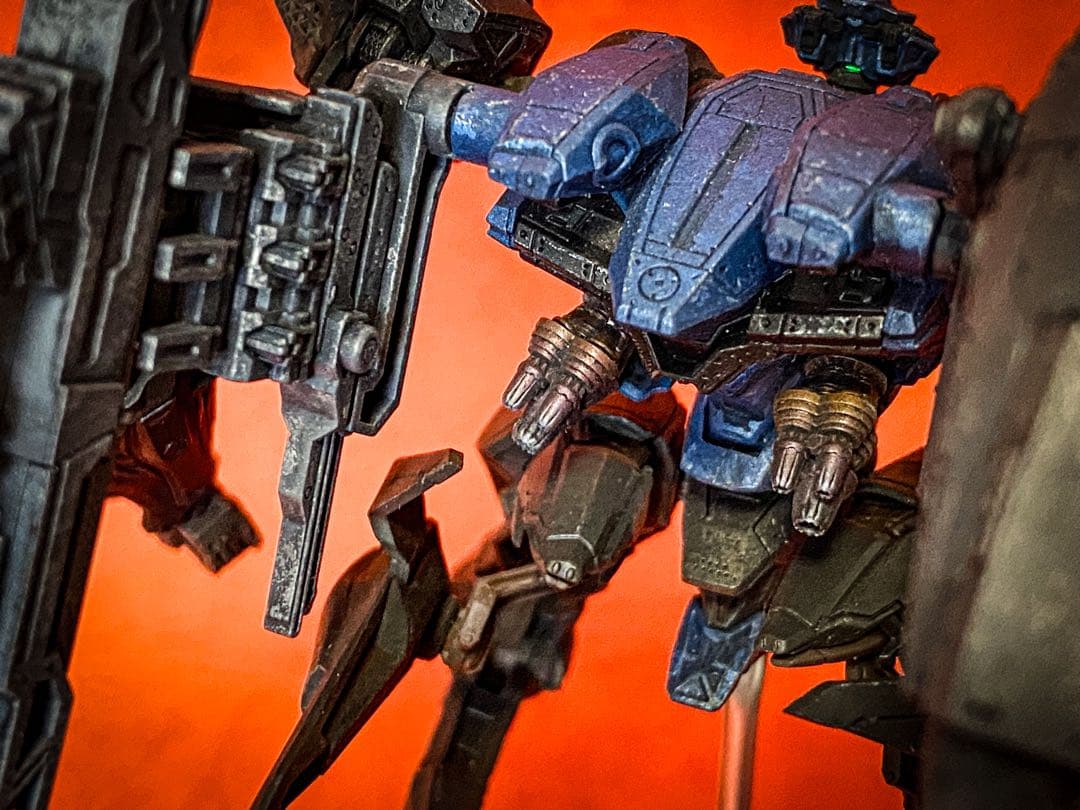 完成品　スティールヘイズ　30MM プラモデル　アーマードコア　AC6