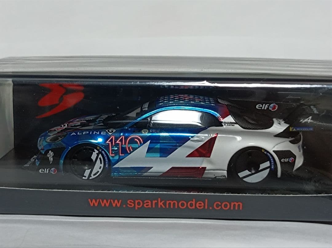 ミニカー Alpine A110 GT4 Evo 3rd Pikes Peak 2023