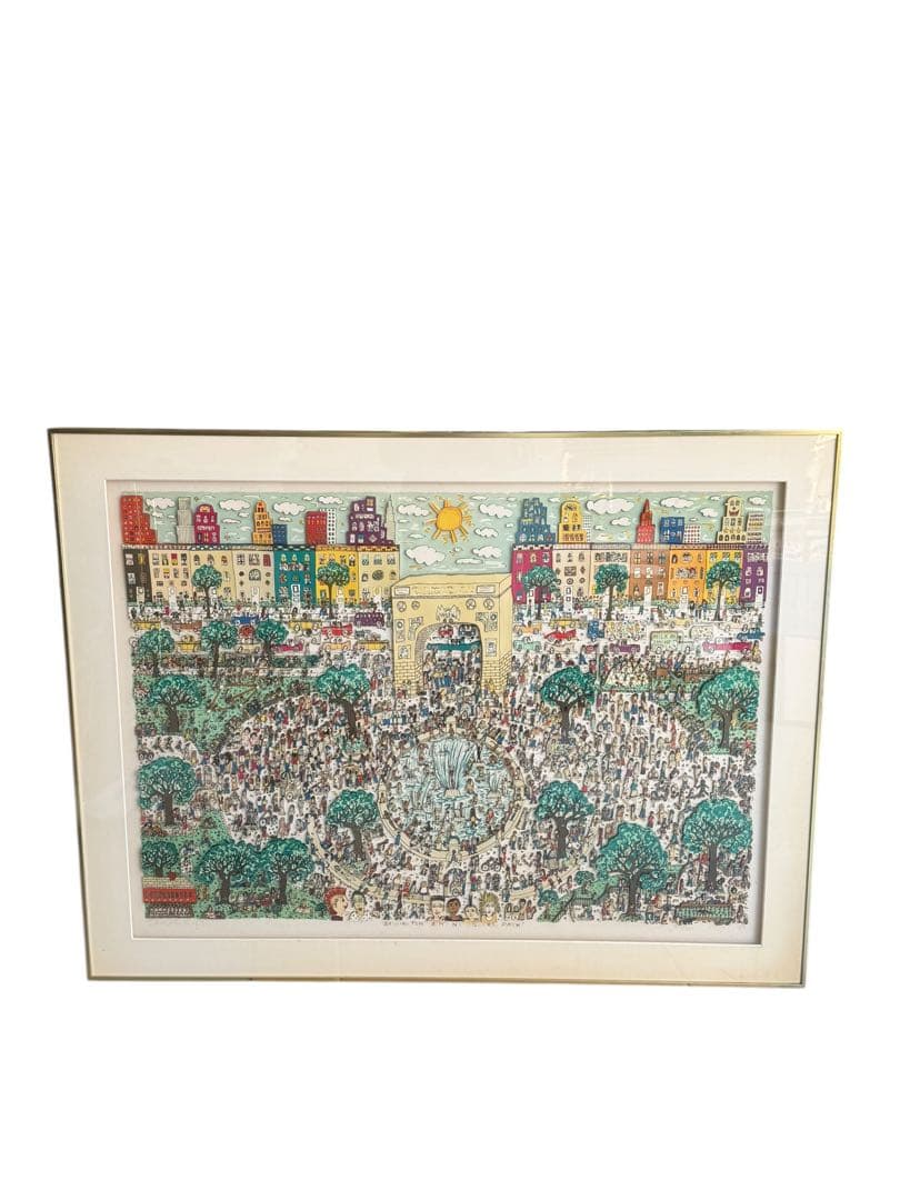 James Rizzi ジェームス•リジィ　3D シルク　アート