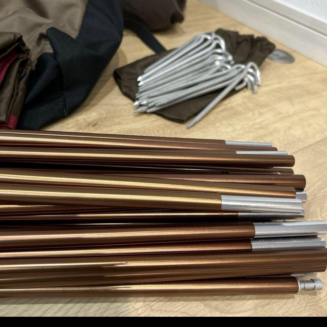 極美品　 peak エルフィールドデュオPro. グランシート付き