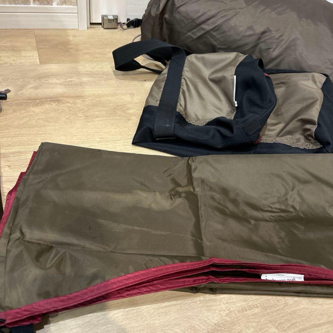 極美品　 peak エルフィールドデュオPro. グランシート付き