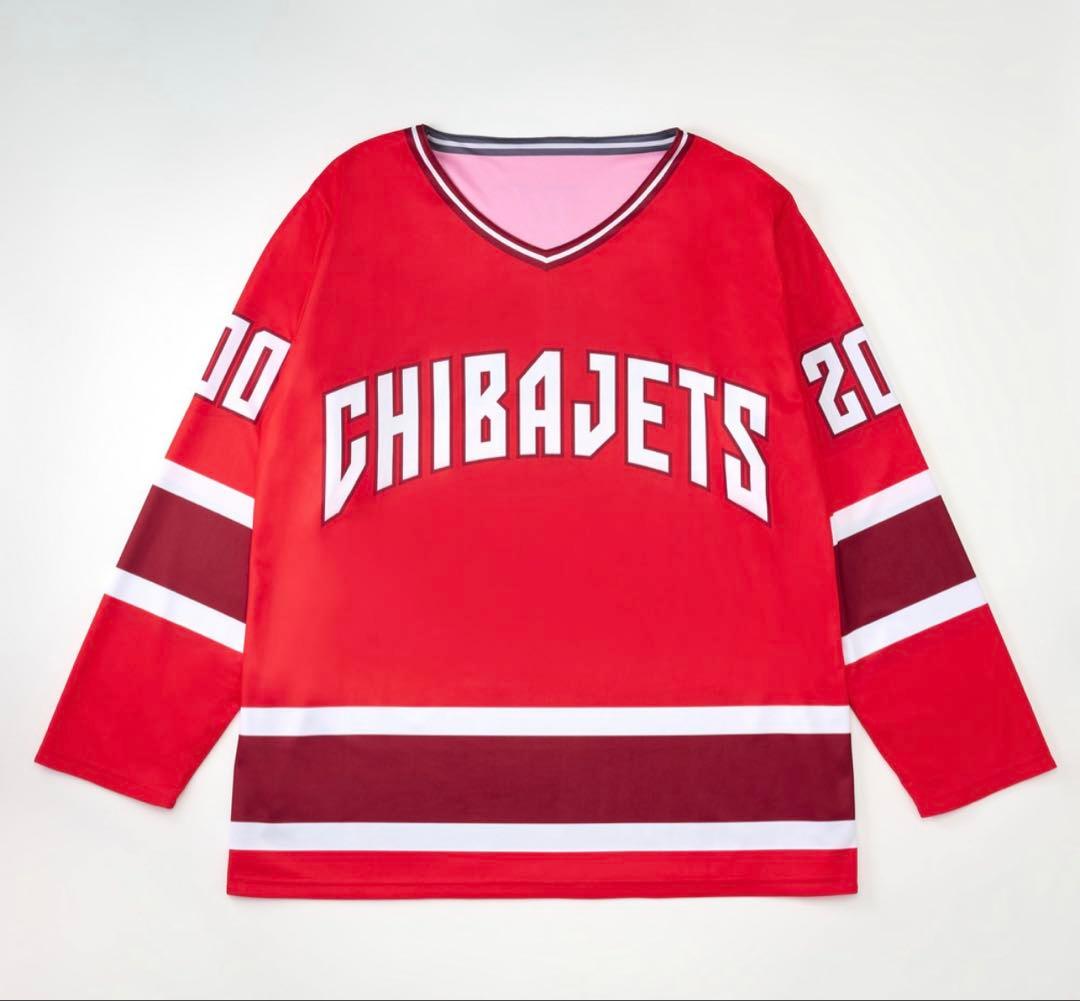 千葉ジェッツ　ジャンボくんリバーシブルホッケーシャツ