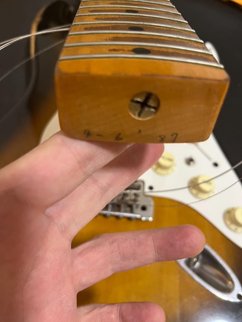 1987年 Fender Japan ST57 Eシリアル（フジゲン製）