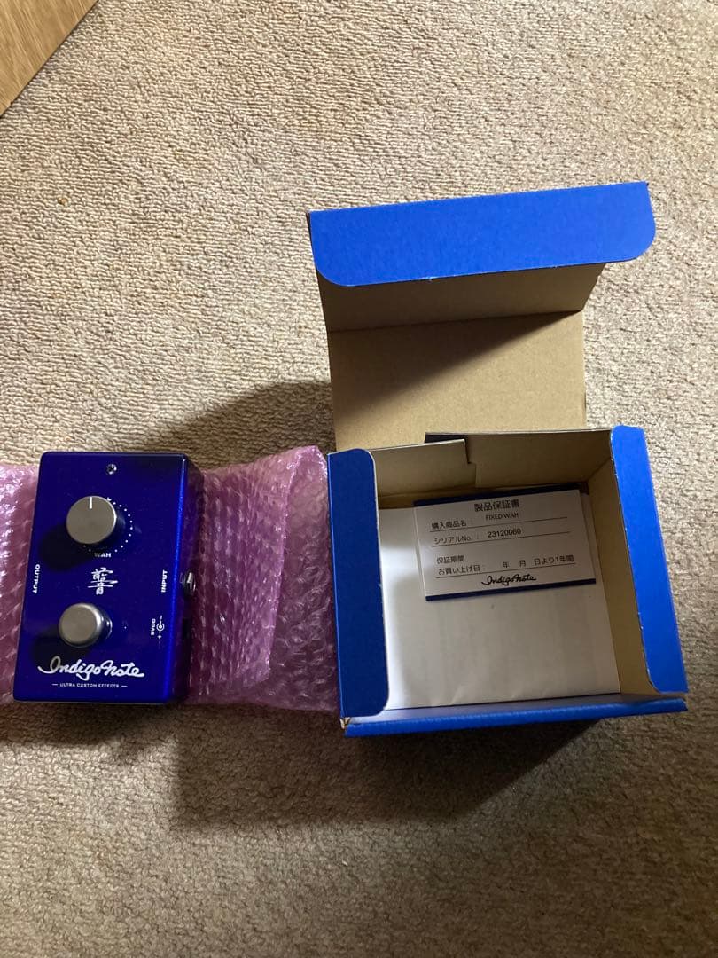 ギター Indigo Note Wah Effect Pedal