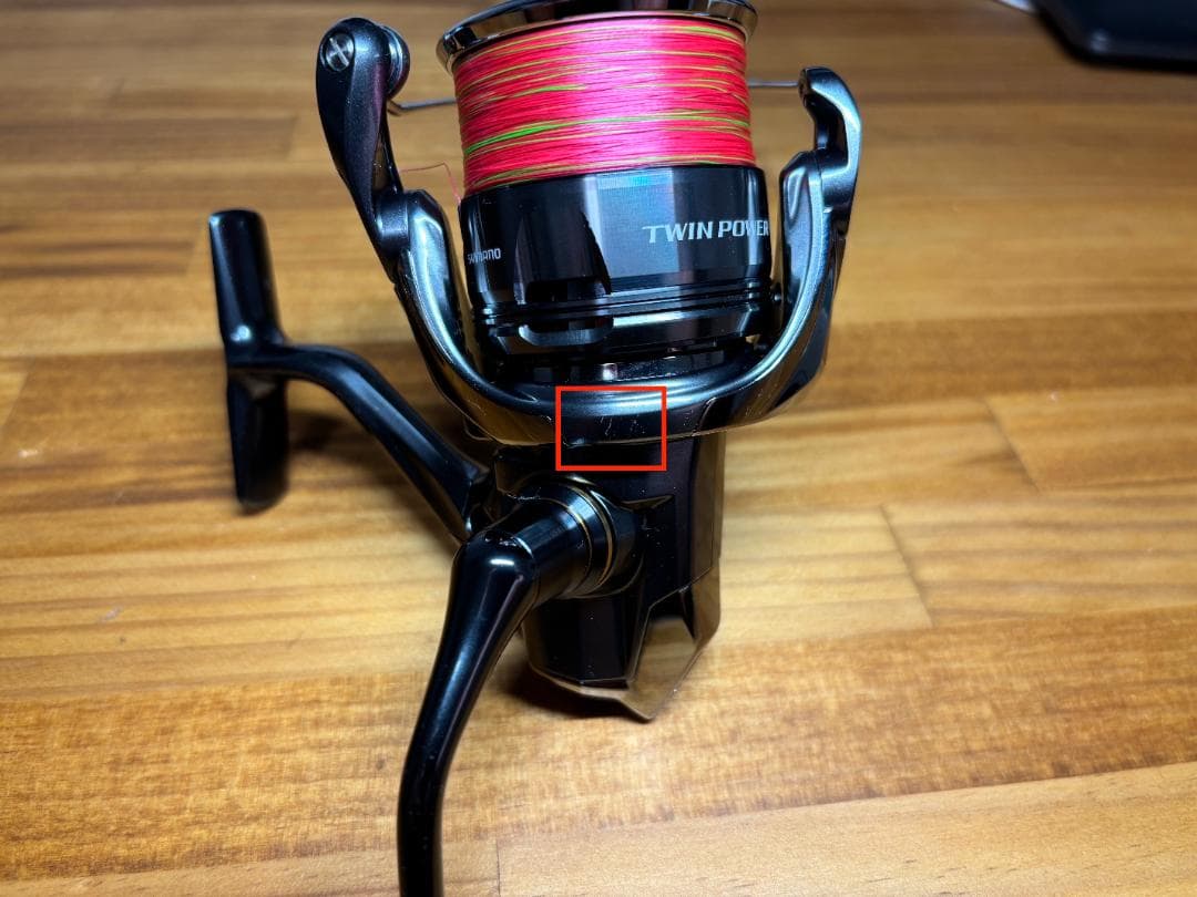 【美品・使用わずか】シマノ 24ツインパワー4000MHG（箱付き・付属品追加）